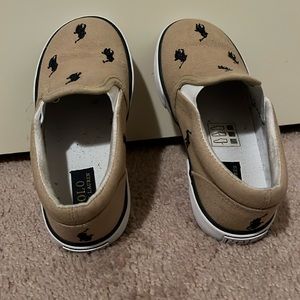 Tan Polo Ralph Lauren Kids Shoes
